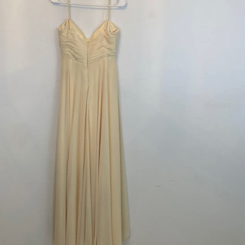 J.Crew Sophia Gown Silk In Silk Chiffon Ivory Size 0